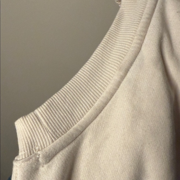 Wild Fable Off-White Ribbed Crewneck - Picture 7 of 7